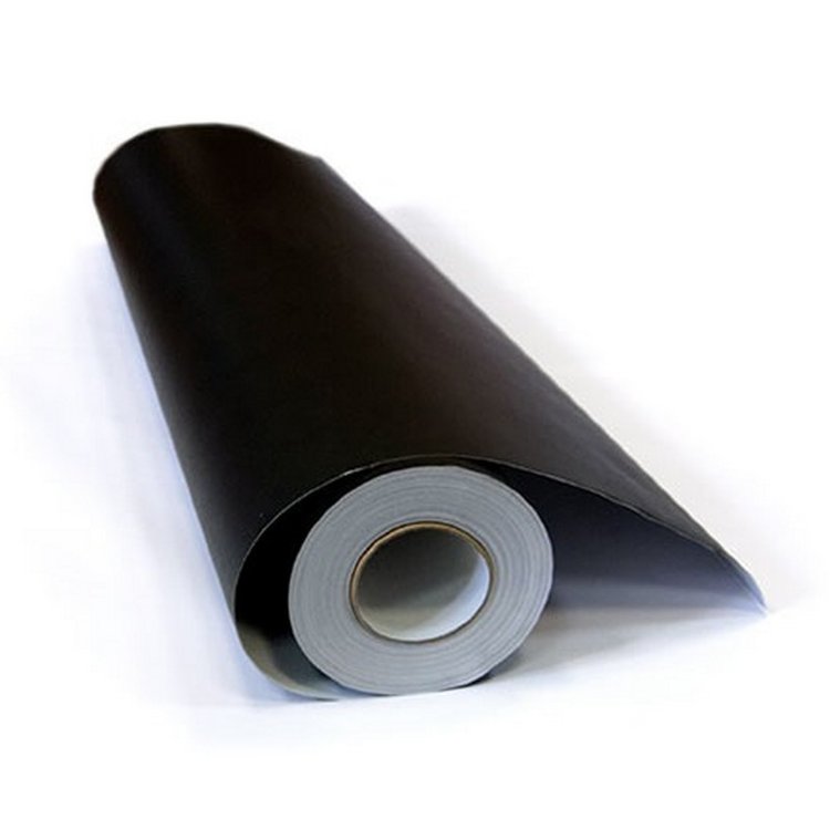 Меловая пленка черная самокл. BCKP-PSA 50M*1200*0.25MM